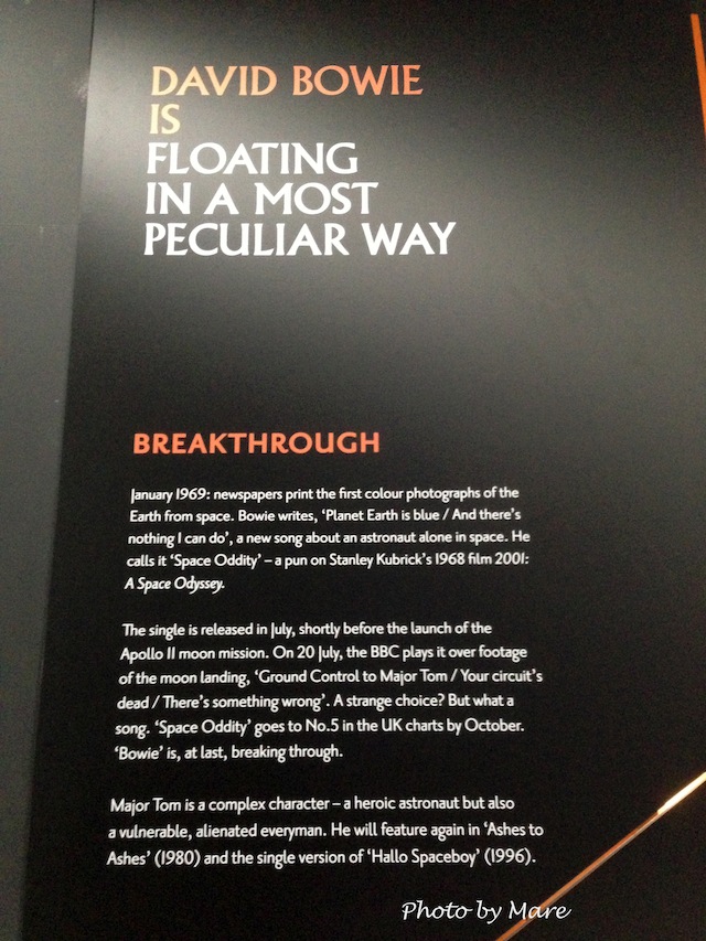 blog golly&bossy - izložba Sound&Vision - David Bowie - London